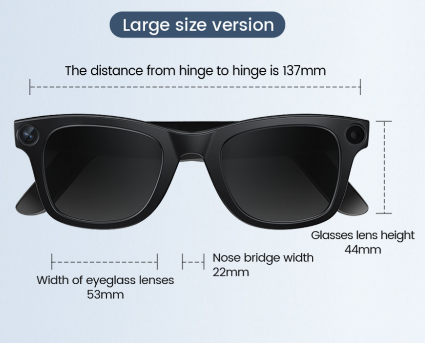 AI Camera Smart Glasses for bedroom fun
